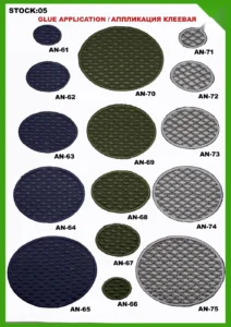 Broderte merker – modell 5