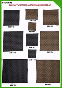 Broderte merker – art. 15: AN-148, AN-149, AN-150, AN-152, AN-151, AN-147 …