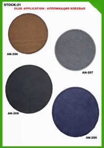 Broderte merker – art. 21: AN-206, AN-207, AN-208, AN-209