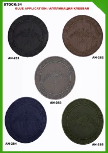Broderte merker – AN-282, AN-283, AN-284