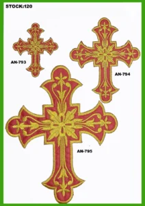 Broderte merker – art. 120: AN-793, AN-794, AN-795