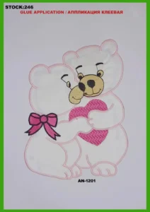 Broderte merker – art. 246: AN-1201
