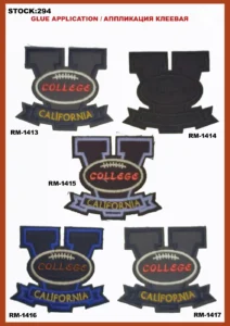 Broderte merker – art. 294: RM-1413, RM-1414, RM-1415, RM-1416, RM-1417