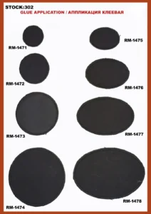 Broderte merker – art. 302: RM-1475, RM-1471, RM-1472, RM-1476, RM-1477, RM-1473 …