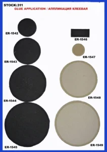 Broderte merker – art. 311: ER-1542, ER-1546, ER-1547, ER-1543, ER-1548, ER-1544 …