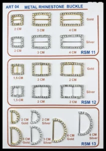 Metal Tokalar – art. 04: RSM 11, RSM 12, RSM 13