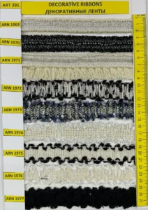 Dekoratīvās lentes – art. 291: ARN 1969, ARN 1970, ARN 1971, ARN 1972, ARN 1973, ARN 1974 …