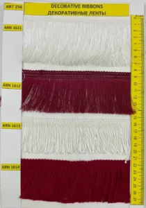 Dekoratīvās lentes – art. 256: ARN 1611, ARN 1612, ARN 1613, ARN 1614