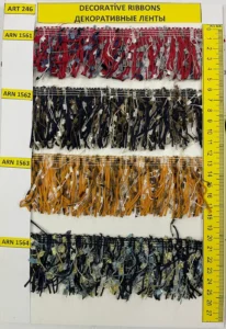 Dekoratīvās lentes – art. 246: ARN 1561, ARN 1562, ARN 1564