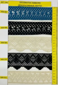 Dekoratīvās lentes – art. 156: ARN 907, ARN 908, ARN 909, ARN 910, ARN 911