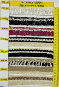 Dekoratīvās lentes – art. 148: ARN 861, ARN 862, I ARN 863, ARN 864, ARN 865, ARN 866 …