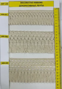Dekoratīvās lentes – art. 126: ARN 697, ARN 698, ARN 699