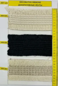 Dekoratīvās lentes – art. 125: ARN 694, ARN 695, ARN 696