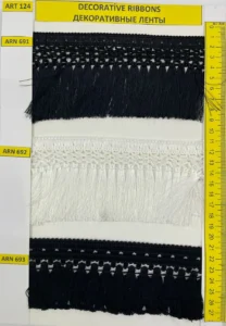 Dekoratīvās lentes – art. 124: ARN 691, ARN 692, ARN 693