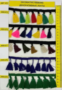 Dekoratīvās lentes – XRT 121, ARN 675, ARN 676, ARN 677, ARN 678, ARN 679