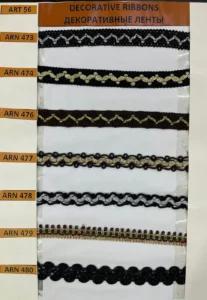 Dekoratīvās lentes – ARN 473, ARN 476, ARN 478, ARN 479, ARN 480