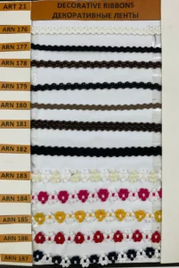 Dekoratīvās lentes – AR 21, ARN 176, ARN 177, ARN 178, ARN 179, ARN 180 …
