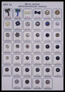 Игли и значки – арт. 14: ECR-192, ECR-198, ECR-204, ECR-210, ECR-216, ECR-222 …