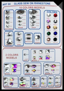 Sew-On Rhinestones – art. 04: OX20M