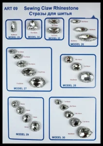 Sew-On Rhinestones – art. 09: model 5