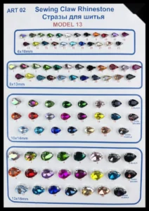 Sew-On Rhinestones – art. 02: model 6