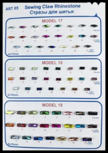 Sew-On Rhinestones – art. 05: model 9