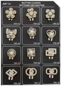 Kristallidega nööbid – art. 01: TRK 01, TRK 04, TRK 10, TRK 02, TRK 05, TRK 11 …