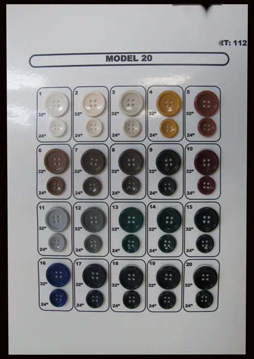 أزرار الجاكيتات – art. 112: model 2