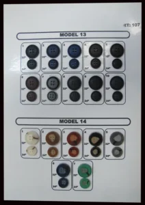أزرار الجاكيتات – art. 107: model 7