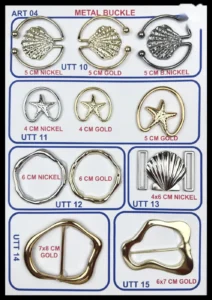 Metal Tokalar – UTT 10, UTT 11, UTT 12, UTT 13, UTT 15