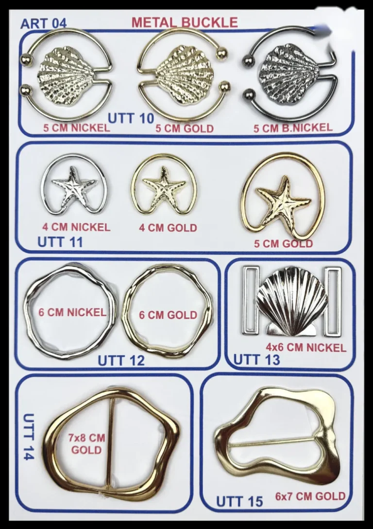 Metal Tokalar – UTT 10, UTT 11, UTT 12, UTT 13, UTT 15