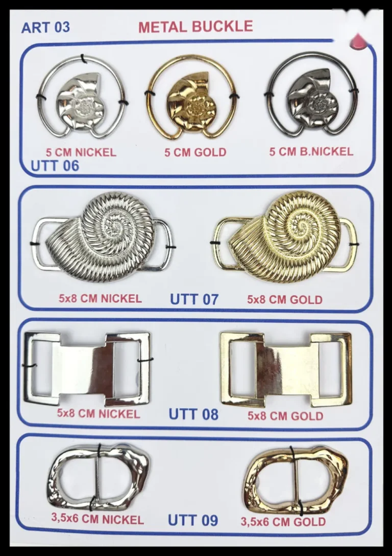 Metal Tokalar – art. 03: UTT 06, UTT 07, UTT 09