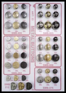 Метални копчета – SMB-406, SMB-005, SMB-006, SMB-375