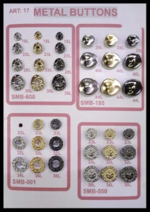 Метални копчета – SMB-600, SMB-185, SMB-550