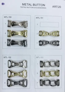 Išskirtiniai metaliniai aksesuarai – art. 20: model 2