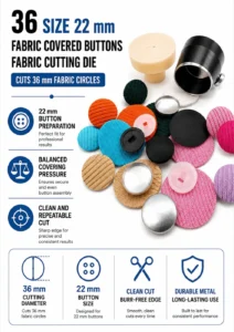 Guziki obciągane – CUTS 36