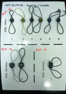 Sigilli per cartellini – KLIPS 06