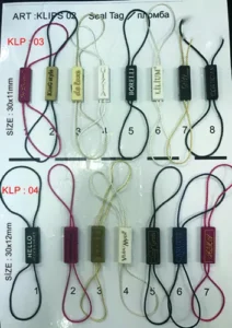 Sigilli per cartellini – KLP 03