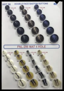 Polyesterknappar – art. 58: FNL-296