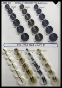 Polyesterknappar – art. 56: FNL-294