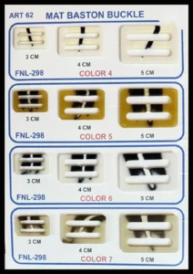 Poliestera sprādzes – art. 62: FNL-298