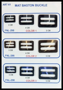 Poliestera sprādzes – art. 61: FNL-298