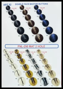 Polyesterknappar – AR 52, FNL-290