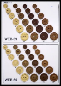 Polyesterknappar – WEB-59, WEB-60