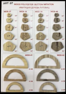Polyesterknappar – CD 32