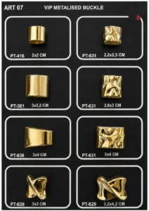 Išskirtiniai metaliniai aksesuarai – art. 07: PT416, PT-636, PT-631