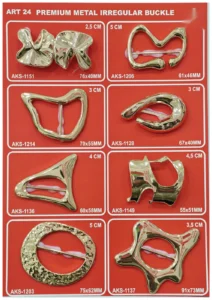 Išskirtiniai metaliniai aksesuarai – art. 24: AKS-1151, AKS-1203, AKS-1206, AKS-1128, AKS-1137