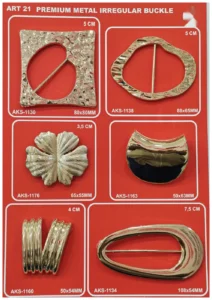 Išskirtiniai metaliniai aksesuarai – art. 21: AKS-1130, AKS-1160, AKS-1138, AKS-1134