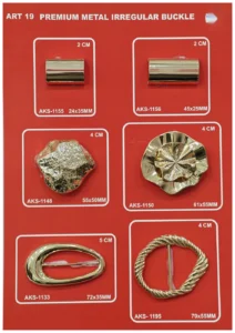 Išskirtiniai metaliniai aksesuarai – art. 19: AKS-1155, AKS-1148, AKS-1133, AKS-1156, AKS-1150
