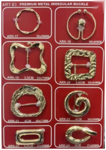 Išskirtiniai metaliniai aksesuarai – art. 03: ARK-17, ARK-19, ARK-18, ARK-20, ARK-22, ARK-24